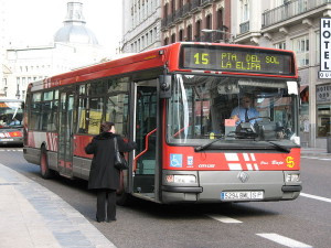 Автобусы в Испании